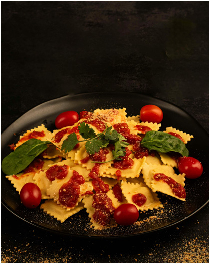 Shrimp pasta